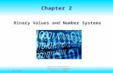 09/11/06 Hofstra University – Overview of Computer Science, CSC005 1 Chapter 2 Binary Values and Number Systems.