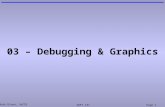 Mark Dixon, SoCCE SOFT 131Page 1 03 – Debugging & Graphics.