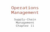 Operations Management Supply-Chain Management Chapter 11.