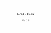 Evolution Ch 13. Historical Theories Anaximander (~2500 yrs ago) Aristotle Georges Buffon (1700’s) Jean Baptist Lemark (late 1700’s - early1800’s) Erasmus.