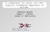 ADeNu Research Group  A component to carry out the Logical Framework Approach in dotLRN Alberto Bayón Olga C. Santos Jesús G. Boticario.
