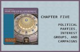 CHAPTER FIVE POLITICAL PARTIES, INTEREST GROUPS, AND CAMPAIGNS.