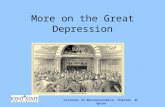Lectures in Macroeconomics- Charles W. Upton More on the Great Depression.