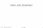 3/23/2005 © Dr. Zachary Wartell 1 Eyes and Displays.
