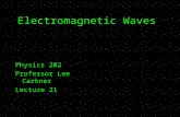 Electromagnetic Waves Physics 202 Professor Lee Carkner Lecture 21.