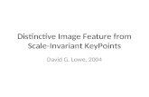 Distinctive Image Feature from Scale-Invariant KeyPoints David G. Lowe, 2004.