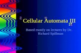Cellular Automata III Based mostly on lectures by Dr. Richard Spillman.