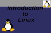 I ntroduction to Linux ➲ What is Linux, and Who Created it? ➲ GNU and the GPL ➲ Unix/GNU, What is the Difference? ➲ POSIX Compliance ➲ Other POSIX Operating.