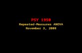 PSY 1950 Repeated-Measures ANOVA November 3, 2008.