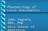 Pharmacology of Local Anesthetics John Yagiela, DDS, PhD UCLA School of Dentistry.