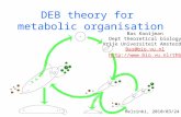 DEB theory for metabolic organisation Bas Kooijman Dept theoretical biology Vrije Universiteit Amsterdam Bas@bio.vu.nl  Helsinki,