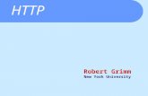HTTP Robert Grimm New York University. Administrivia  Linux servers running JDK 1.4.1  class[20-25].scs.cs.nyu.edu  You should have accounts within.