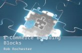 E-Commerce Building Blocks Rob Rochester. Creating companies Turning ideas into successful companies required many resources: Funding Business strategy.
