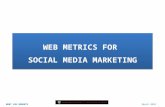 M ARY L OU R OBERTS March 2010 WEB METRICS FOR SOCIAL MEDIA MARKETING.