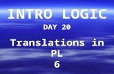 1. 2 EXAM #3 25 translations from English into Predicate Logic 4 points each Only final formula is graded. Do intermediate work on scratch paper.