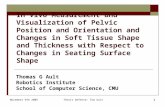 November 9th 2005Thesis Defense: Tom Ault1 In Vivo Measurement and Visualization of Pelvic Position and Orientation and Changes in Soft Tissue Shape and.