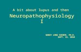 NANCY LONG SIEBER, PH.D. SEPT. 13, 2010 A bit about lupus and then Neuropathophysiology I.