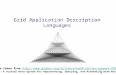 Grid Application Description Languages Picture taken from //.