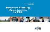 Research Funding Opportunities in KLS Phil Ward Research Funding Officer October 2008.