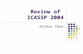 Review of ICASSP 2004 Arthur Chan. Part I of This presentation (6 pages) Pointers of ICASSP 2004 (2 pages) NIST Meeting Transcription Workshop (2 pages)