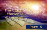The True Jehovah’s Witnesses Part 5. Revelation 7 The False Jehovah’s Witnesses The False Jehovah’s Witnesses The Worldwide Church of God The Worldwide.
