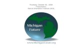Thursday, October 30, 2008 Presentation Detroit Orientation Institute (DOI)