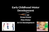 Early Childhood Motor Development Gross Motor Fine Motor Art in Development.