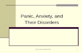Allyn & Bacon copyright 20001 Panic, Anxiety, and Their Disorders Panic, Anxiety, and Their Disorders.