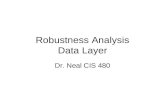 Robustness Analysis Data Layer Dr. Neal CIS 480. Review of Use Case.