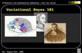 Informatics and Mathematical Modelling / Lars Kai Hansen Adv. Signal Proc. 2006 Variational Bayes 101.