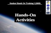 Student Hands On Training I (2009) Hands-On Activities Hands-On Activities.