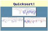 Quicksort!. A practical sorting algorithm Quicksort ï‚§ Very efficient Tight code Good cache performance Sort in place ï‚§ Easy to implement ï‚§ Used in older