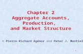 1 Chapter 2 Aggregate Accounts, Production, and Market Structure © Pierre-Richard Agénor and Peter J. Montiel.