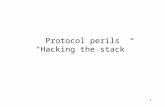 1 Protocol perils “Hacking the stack”. 2 Course announcement Topics in Cryptography –Tom Shrimpton (teshrim at cs. pdx. edu) –teshrim/spring06/info-510.htmlteshrim/spring06/info-510.html.