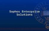 Sophos Enterprise Solutions. This Seminar… Overview –Components — EM Library, Enterprise Console, Clients –OS requirements and product functionality EM.