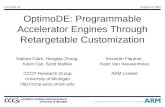 Hot Chips 16August 24, 2004 OptimoDE: Programmable Accelerator Engines Through Retargetable Customization Nathan Clark, Hongtao Zhong, Kevin Fan, Scott.
