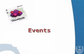 Events. Events Single Event Handlers Click Event Mouse Events Key Board Events Create and handle controls in runtime Outline.