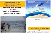Observations of Mesoscale* Ocean Circulation: Present and Future Observations of Mesoscale* Ocean Circulation: Present and Future Bo Qiu Dept of Oceanography.