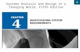 4 Systems Analysis and Design in a Changing World, Fifth Edition.