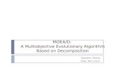 MOEA/D: A Multiobjective Evolutionary Algorithm Based on Decomposition Reporter: Steven Date: 2011/5/4.