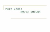 More Codes Never Enough. 2 EVENODD Code Basics of EVENODD code  each storage node as a single column # of data nodes k = p (prime) # of total nodes n.