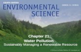 Chapter 21: Water Pollution Sustainably Managing a Renewable Resource.
