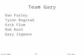 10/18/2006ELM 4071 Miniproject Team Gary Dan Farley Tyson Rogstad Erik Flum Rob Koch Gary Zigmann Rob.