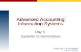 Advanced Accounting Information Systems Day 4 Systems Documentation.