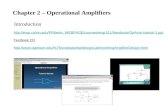 Chapter 2 – Operational Amplifiers Introduction  Textbook CD 7Esvoboda/eta/designLab/InvertingAmplifierDesign.html.