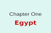 Chapter One Egypt. Geography .