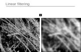 Linear filtering. Motivation: Image denoising How can we reduce noise in a photograph?