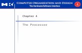 Chapter 4 The Processor. Chapter 4 — The Processor — 2 Introduction CPU performance factors Instruction count Determined by ISA and compiler CPI and Clock.