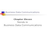 Business Data Communications Chapter Eleven Trends in Business Data Communications.