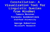 Constellation: A Visualization Tool for Linguistic Queries from MindNet Tamara Munzner François Guimbretière Stanford University George Robertson Microsoft.